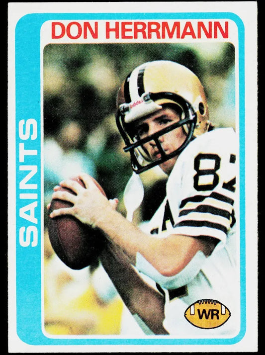 1978 Topps Don Herrmann Football Card #243
