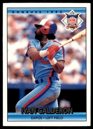 1992 Donruss Ivan Calderon Baseball Card #431