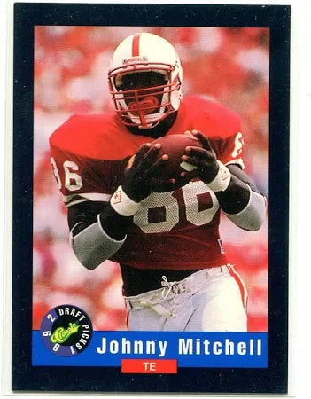 1992 Classic Draft Picks Johnny Mitchell Football Card #55