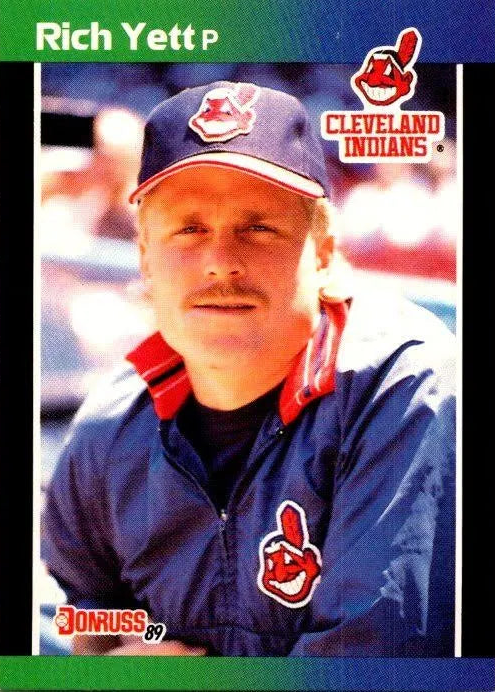 1989 Donruss Rich Yett Baseball Card #546