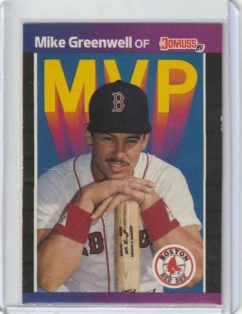 1989 Donruss Michael (Mike) Lewis Greenwell Baseball Card #BC-13