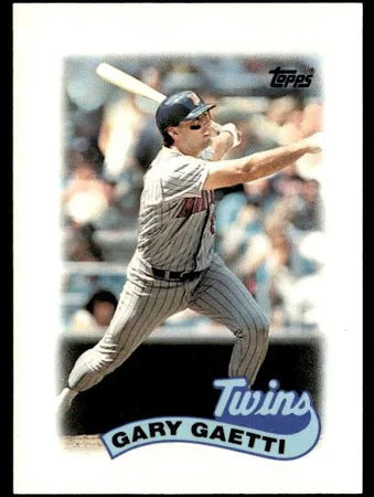 1989 Topps Gary Gaetti Baseball Card #61