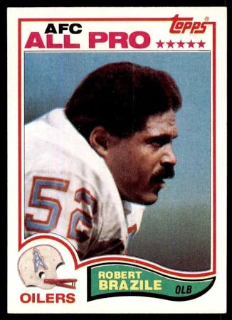 1982 Topps Robert Brazile Football Card #96