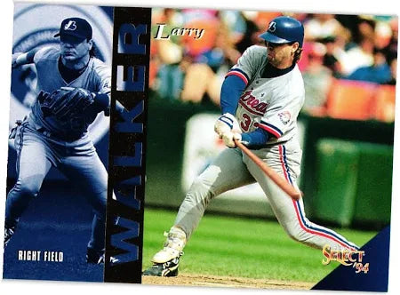 1994 Score Select Larry Walker Baseball Card #18