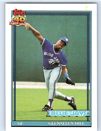 1991 Topps Glenallen Hill Baseball Card #509