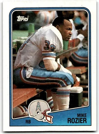 1988 Topps Mike Rozier Football Card #104