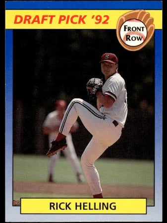 1992 Front Row Rick Helling Baseball Card #81