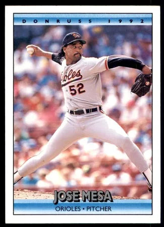 1992 Donruss Jose Ramon Mesa Baseball Card #773