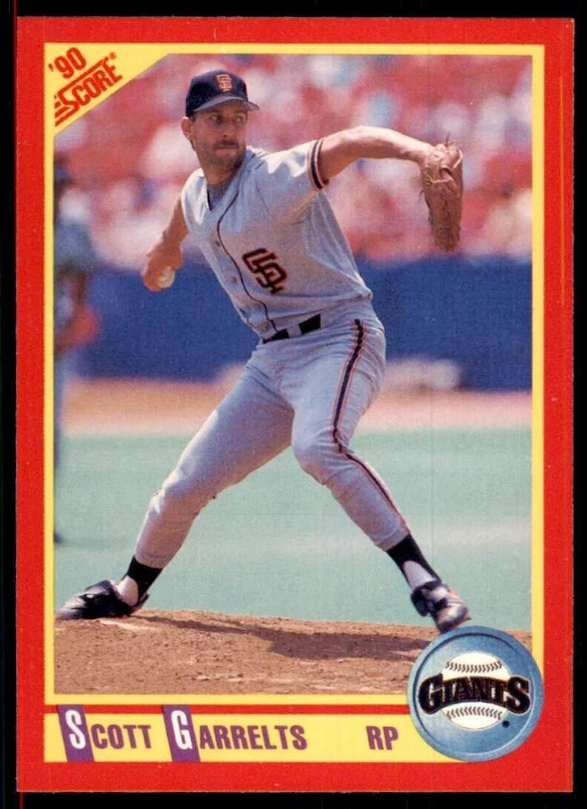 1990 Score Scott Garrelts Baseball Card #246