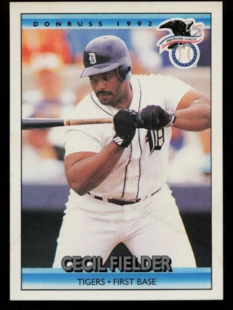 1992 Donruss American League Cecil Grant Feilder Baseball Card #27