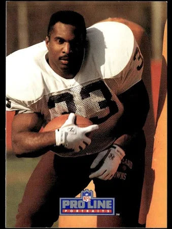 1991 NFL Pro Line Live Leroy Hoard Football Card #62