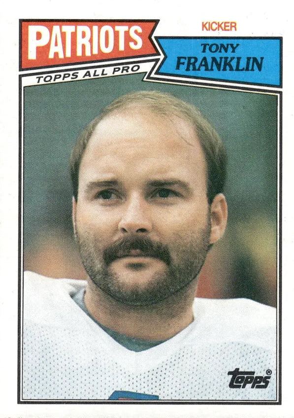 1987 Topps Tony Franklin Football Card #104