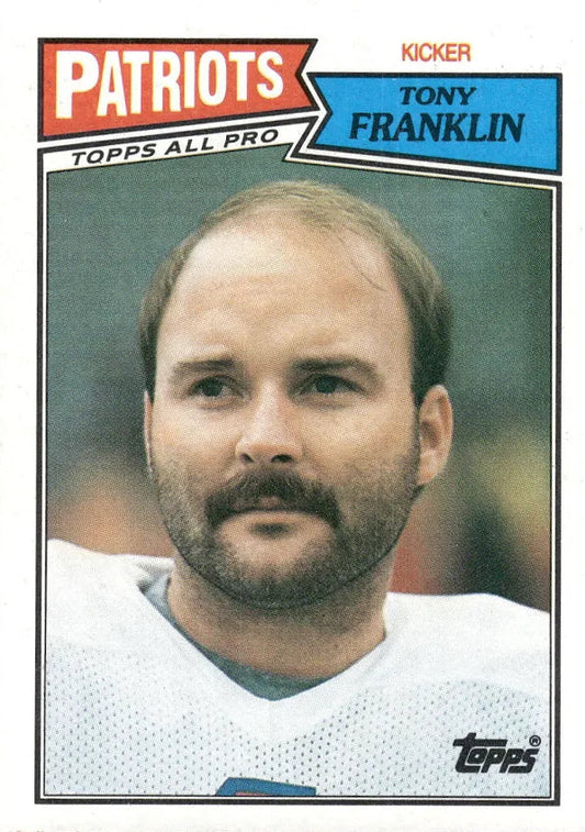 1987 Topps Tony Franklin Football Card #104