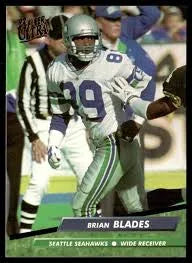 1992 Fleer Brian Blades Football Card #373