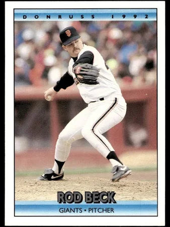 1992 Donruss Rodney Roy Beck Baseball Card #461