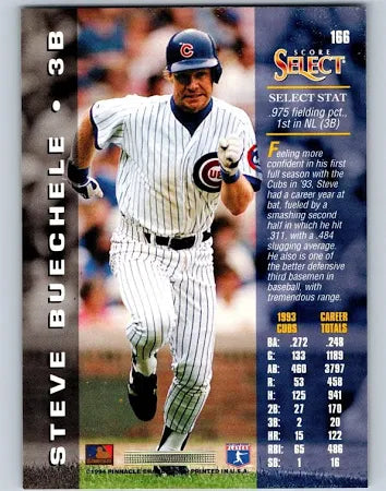 1994 Score Select Steve Buechele Baseball Card #166