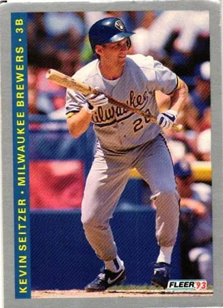 1993 Fleer Kevin Seitzer Baseball Card #256