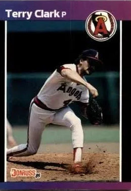 1989 Donruss Terry Lee Clark Baseball Card #607