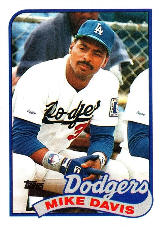 1989 Topps Mike Davis Baseball Card #277