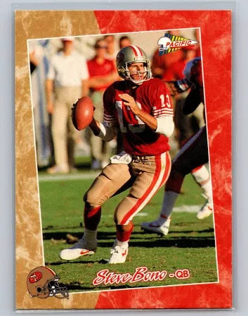 1993 Pacific Steve Bono Football Card #152