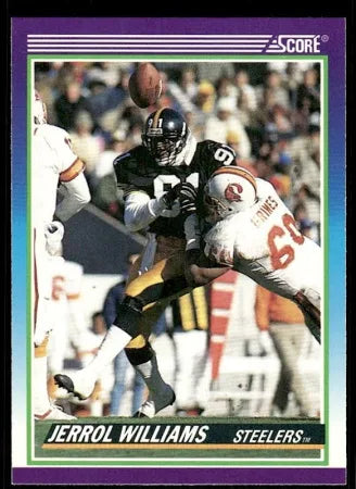 1990 Score Jerrol Williams Football Card #501
