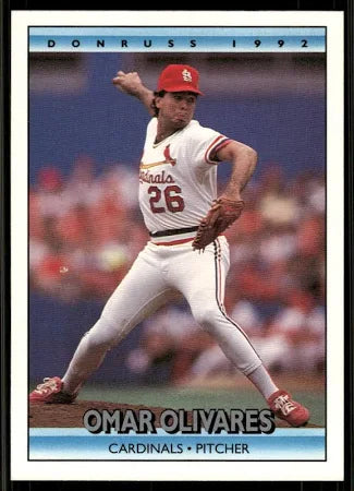 1992 Donruss Omar Olivares Baseball Card #481