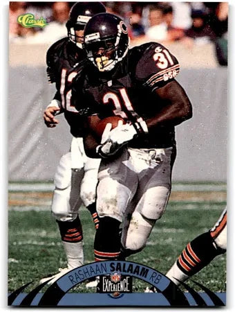 1995 Classic Rashaan Salaam Football Card #110