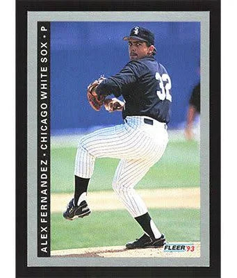 1993 Fleer Alex Fernandez Baseball Card #201