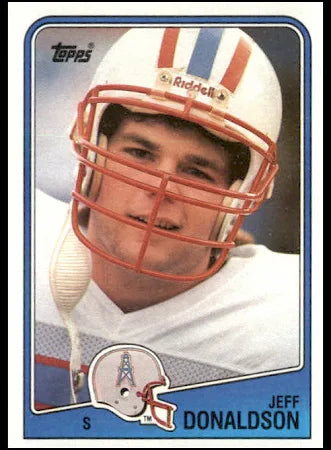 1988 Topps Jeff Donaldson Football Card #115