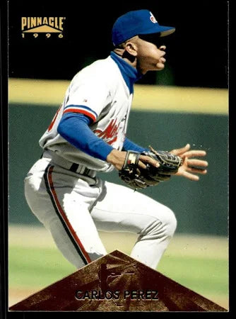 1996 Pinnacle Carlos Perez Baseball Card #319