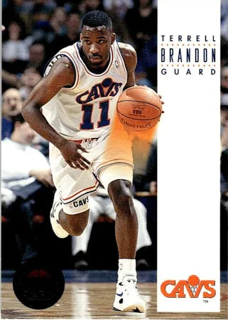 1993 Skybox Premium Edition Terrell Brandon Basketball Card #49