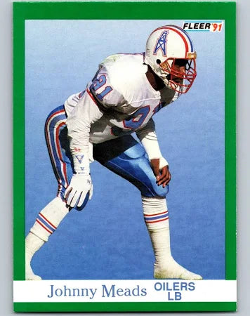 1991 Fleer Johnny Meads Football Card #68