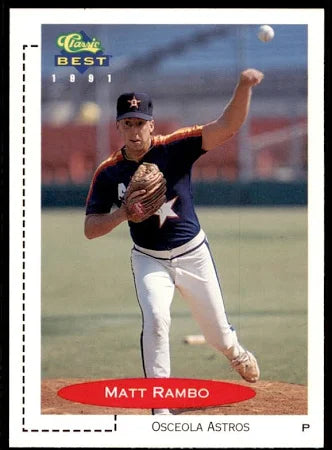 1991 Classic Best Matt Rambo Baseball Card #53