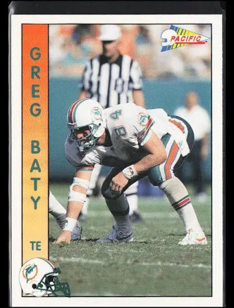1992 Pacific Greg Baty Football Card #496