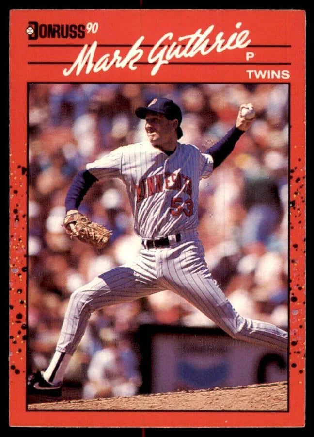 1990 Donruss Mark Andrew Guthrie Baseball Card #622