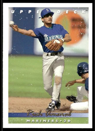 1993 Upper Deck Rich Amaral Baseball Card #551