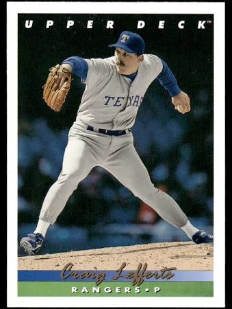 1993 Upper Deck Craig Lefferts Baseball Card #718