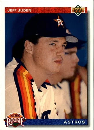 1992 Upper Deck Star Rookie Jeff Juden Baseball Card #6