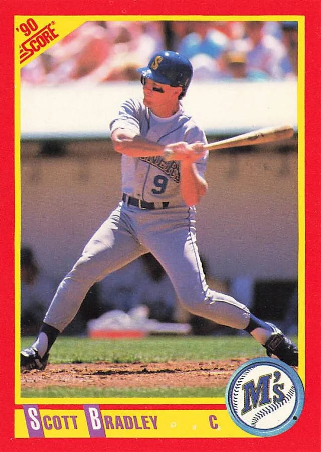 1990 Score Scott Bradley Baseball Card #228