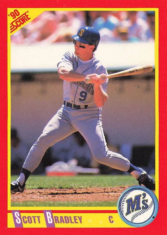 1990 Score Scott Bradley Baseball Card #228