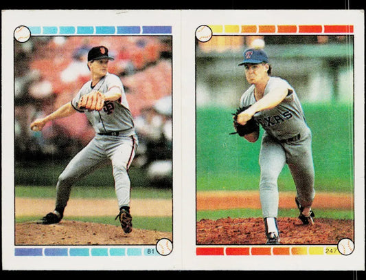 1989 Topps Super Star Sticker Rafael Palmeiro Baseball Card #52