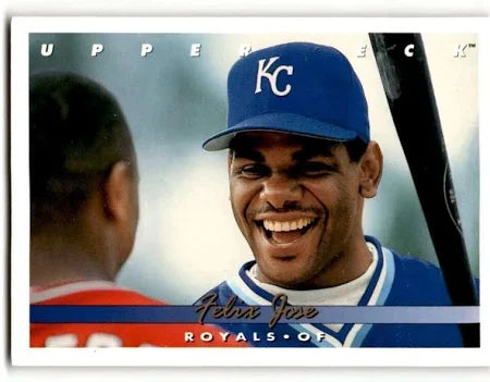 1993 Upper Deck Felix Jose Baseball Card #542