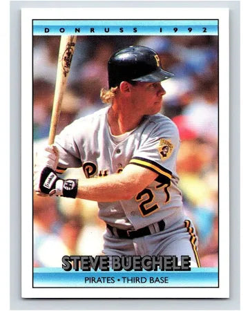 1992 Donruss Steven Bernard Buechele Baseball Card #699