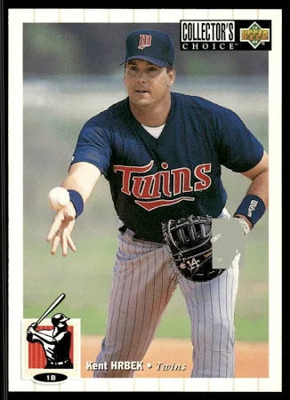 1994 Upper Deck Collectors Choice Kent Hrbek Baseball Card #486