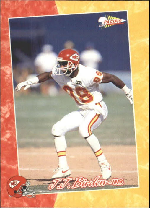 1993 Pacific J.J. Birden Football Card #338