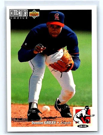 1994 Upper Deck Collectors Choice Damion Easley Baseball Card #505