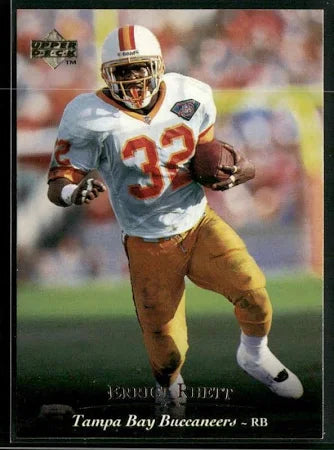 1995 Upper Deck Errrict Rhett Football Card #124
