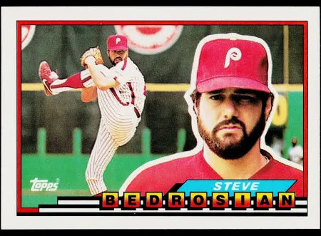 1989 Topps Stephen Wayne Bedrosian Baseball Card #137
