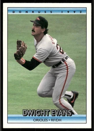 1992 Donruss Dwight Michael Evans Baseball Card #502