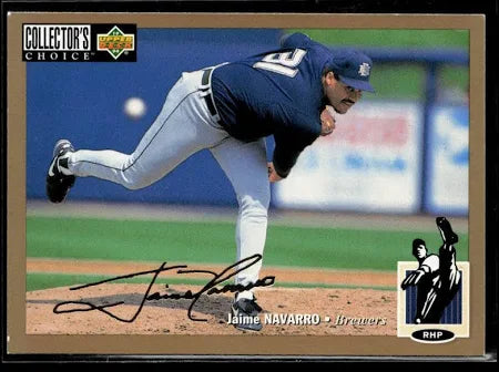 1994 Upper Deck Collectors Choice Jaime Navarro Baseball Card #531